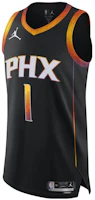 Order Jordan NBA Devin Booker Suns #1 23/24 Statement Edition Jersey Hitam DQ0156-010