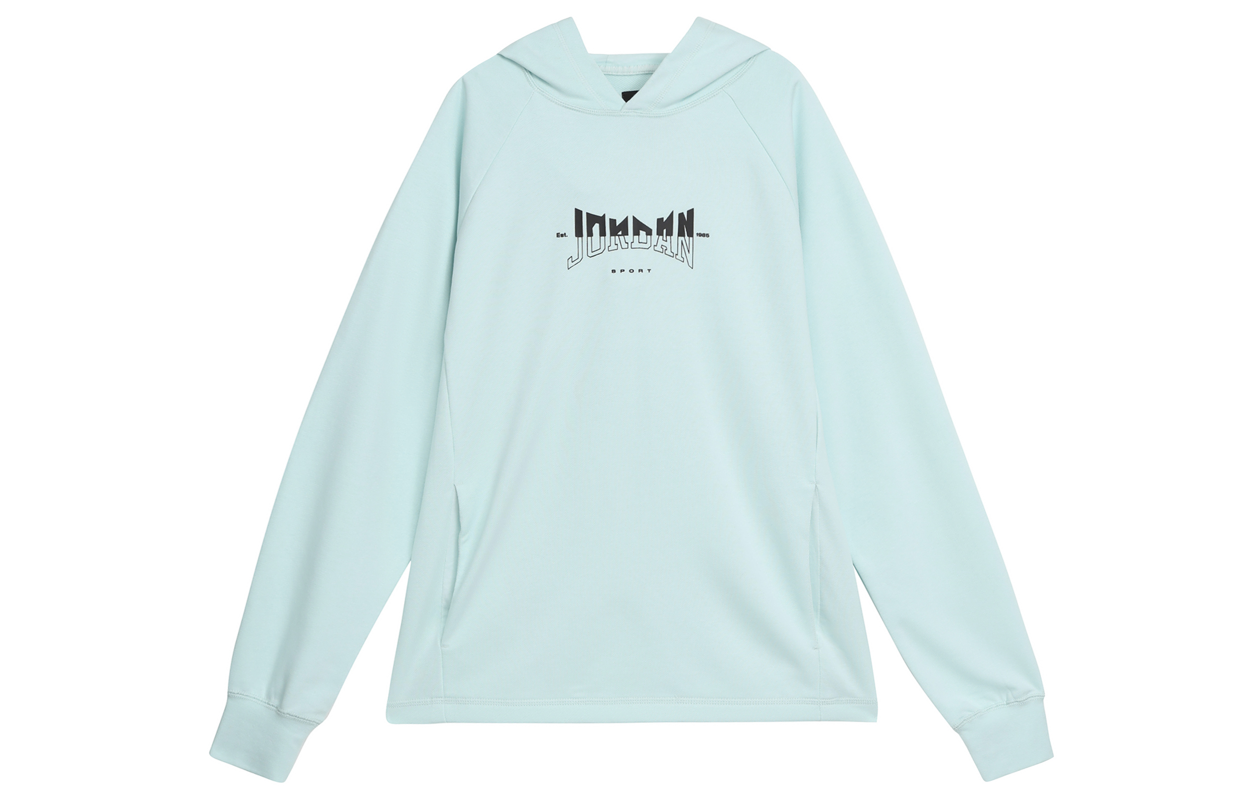Jordan NBA Dri-FIT Sport Hoodie Ice Jade Blue Long Sleeve Sweatshirt FQ6809-346