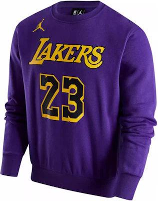 Jordan NBA Los Angeles Lakers Sweatshirt Fleece Leher Ungu Lelaki DR2409-508 Buy Jordan NBA Los Angeles Lakers Sweatshirt Fleece Leher Ungu Lelaki DR2409-508