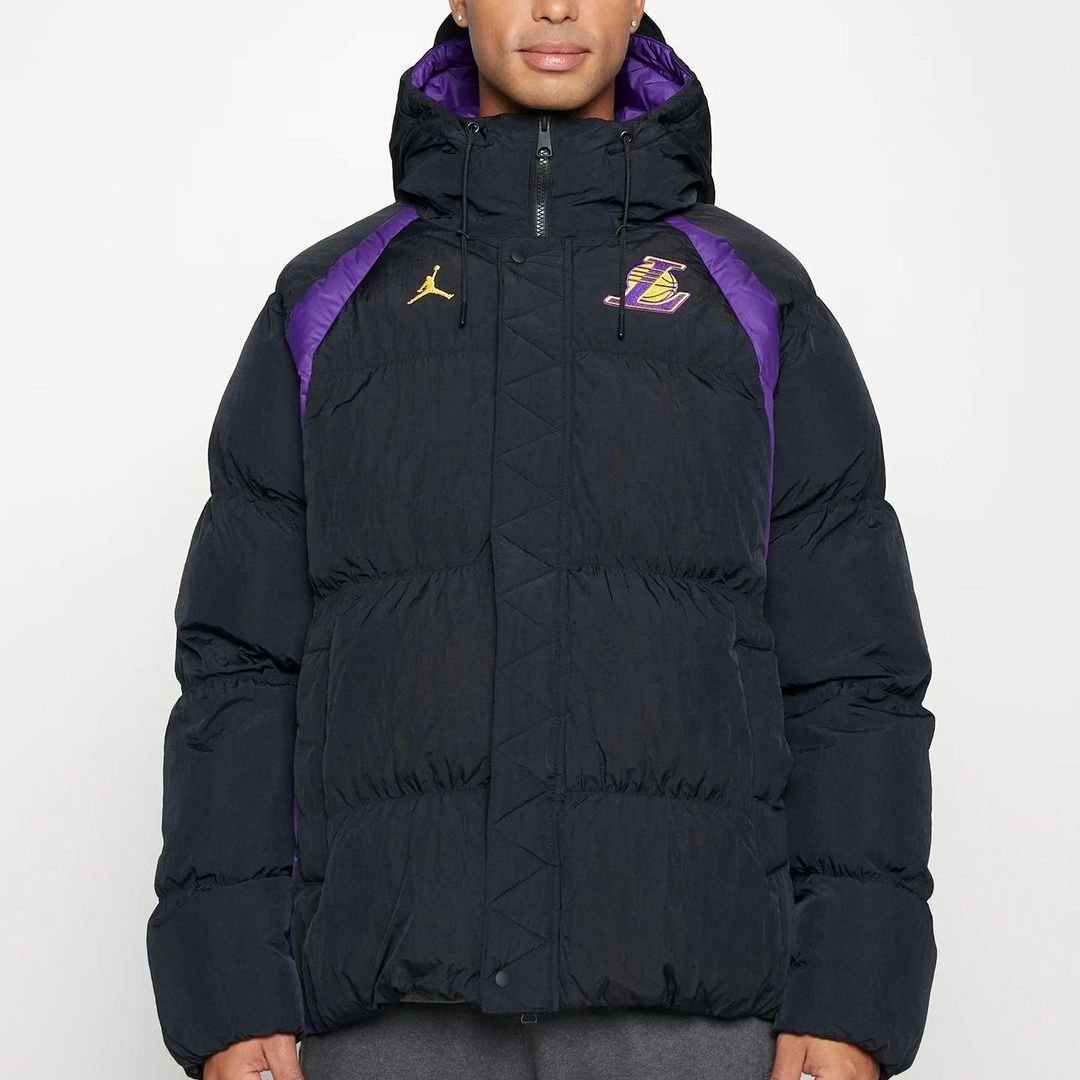 Purchase Jordan NBA 洛杉磯湖人刺繡標誌連帽外套 黑色 DR2445-010