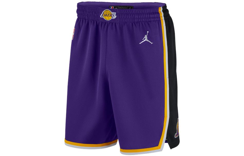 Jordan NBA Los Angeles Lakers Statement Edition 2020 Purple Basketball Pants. CV9564-504