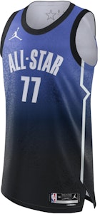 조던 NBA 루카 돈치치 #77 2023 올스타 농구 저지 젬 블루 DX6336-502 Order 조던 NBA 루카 돈치치 #77 2023 올스타 농구 저지 젬 블루 DX6336-502