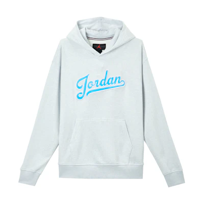 Jordan Nike Jordan Flight Logo Hoodie Grey FN4614-043
