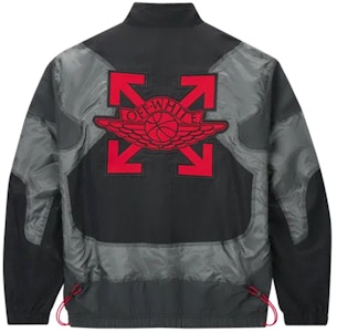 Chaqueta Jordan OFF-WHITE Nylon Track Asia Negra. CV0551-010 Lookbook Chaqueta Jordan OFF-WHITE Nylon Track Asia Negra. CV0551-010