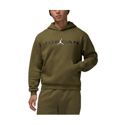 Jordan Olive Fleece Pullover Hoodie Long Sleeve HQ4643-222