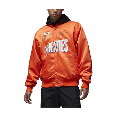 Jordan Orange Letter-Print Casual Jacket DV7579-817