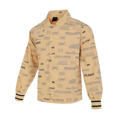 Jordan Orange Letter Print Long-Sleeve Jacket with Stand Collar DX9739-252