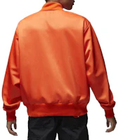 Shop 喬丹橙色字母印花長袖棒球外套 DV7578-817