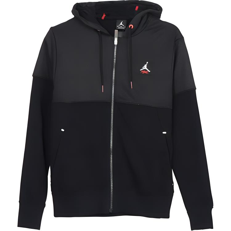 Jordan Outdoor Hooded Zip Jacket Black 637261-011