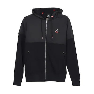 Jordan Outdoor Hooded Zip Jacket Black 637261-011