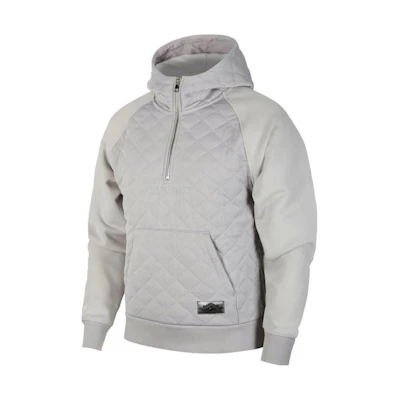 Jordan Oversized Half-Zip Pullover Hoodie Unisex - Gray BQ5783-059