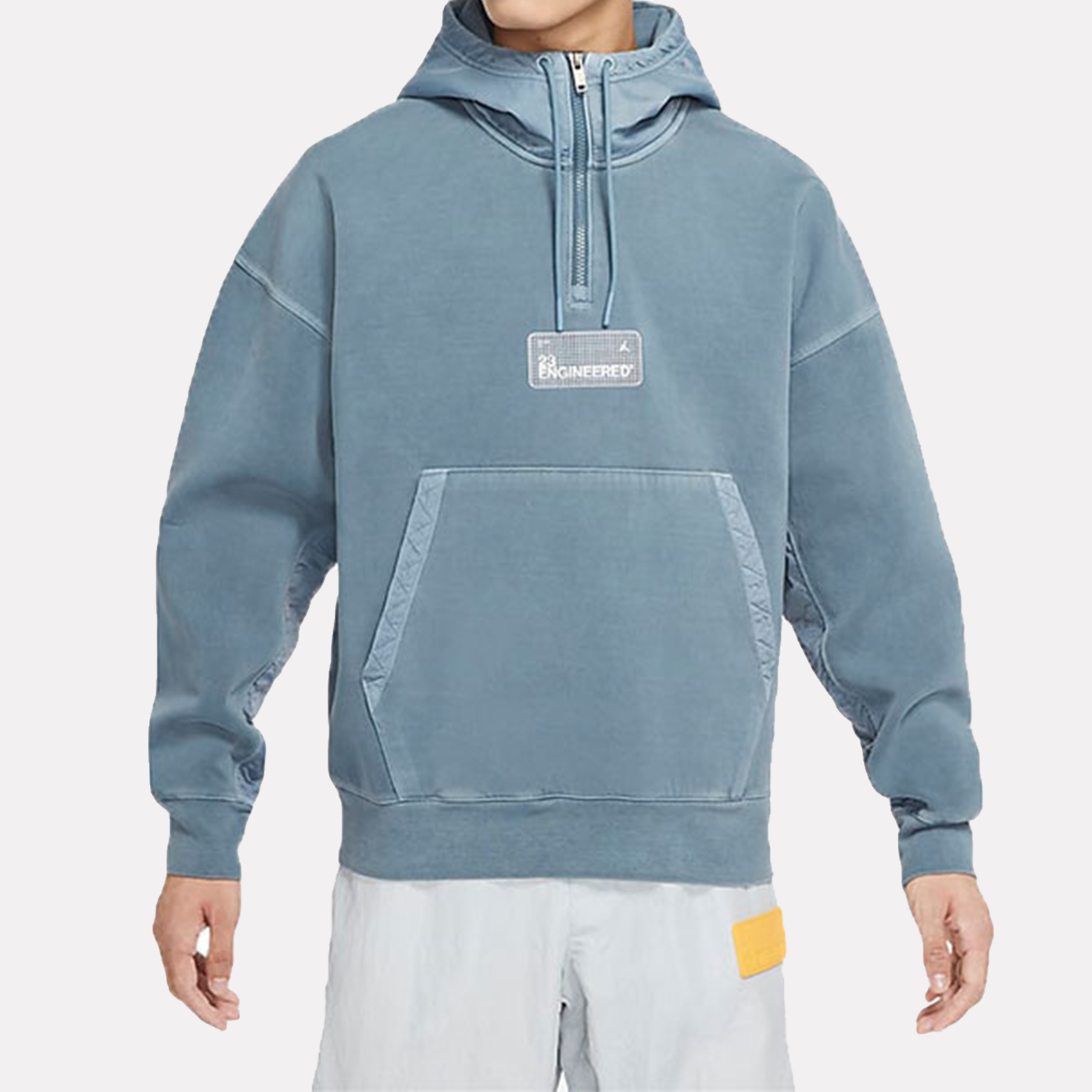 Jordan Ozone Blue Half-Zip Pullover Hoodie Casual Sportswear CK9037-033 圖 5