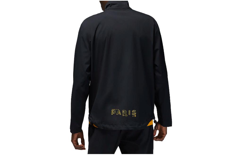 Lookbook 乔丹巴黎圣日耳曼全拉链标志运动夹克黑色 DV0608-010