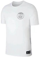 乔丹巴黎圣日耳曼标志印花圆领T恤 白色 BQ4274-100 Lookbook 乔丹巴黎圣日耳曼标志印花圆领T恤 白色 BQ4274-100