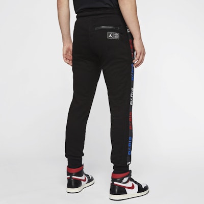 Jordan Paris Saint-Germain Logo Retro Fleece Joggers Black () BQ8349-011 Sizing Jordan Paris Saint-Germain Logo Retro Fleece Joggers Black () BQ8349-011