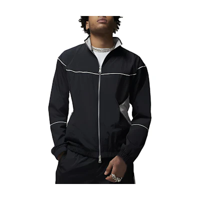 Jordan Patchwork Logo Jacket Black Mens DV7624-010