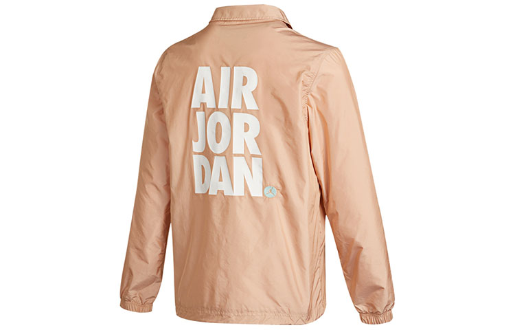 Jordan Pink Letter Print Woven Sports Jacket CZ4825-805