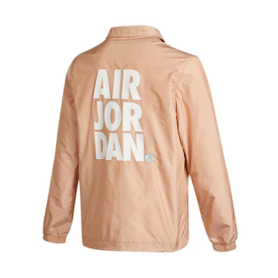 Jordan Pink Letter Print Woven Sports Jacket CZ4825-805