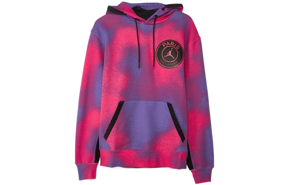 Jordan Printed Fleece Pullover Hoodie Purple CK9649-510