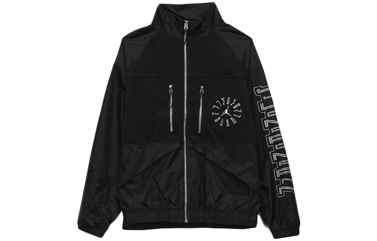 Jordan Printed Lightweight Training Jacket Black DD0388-010