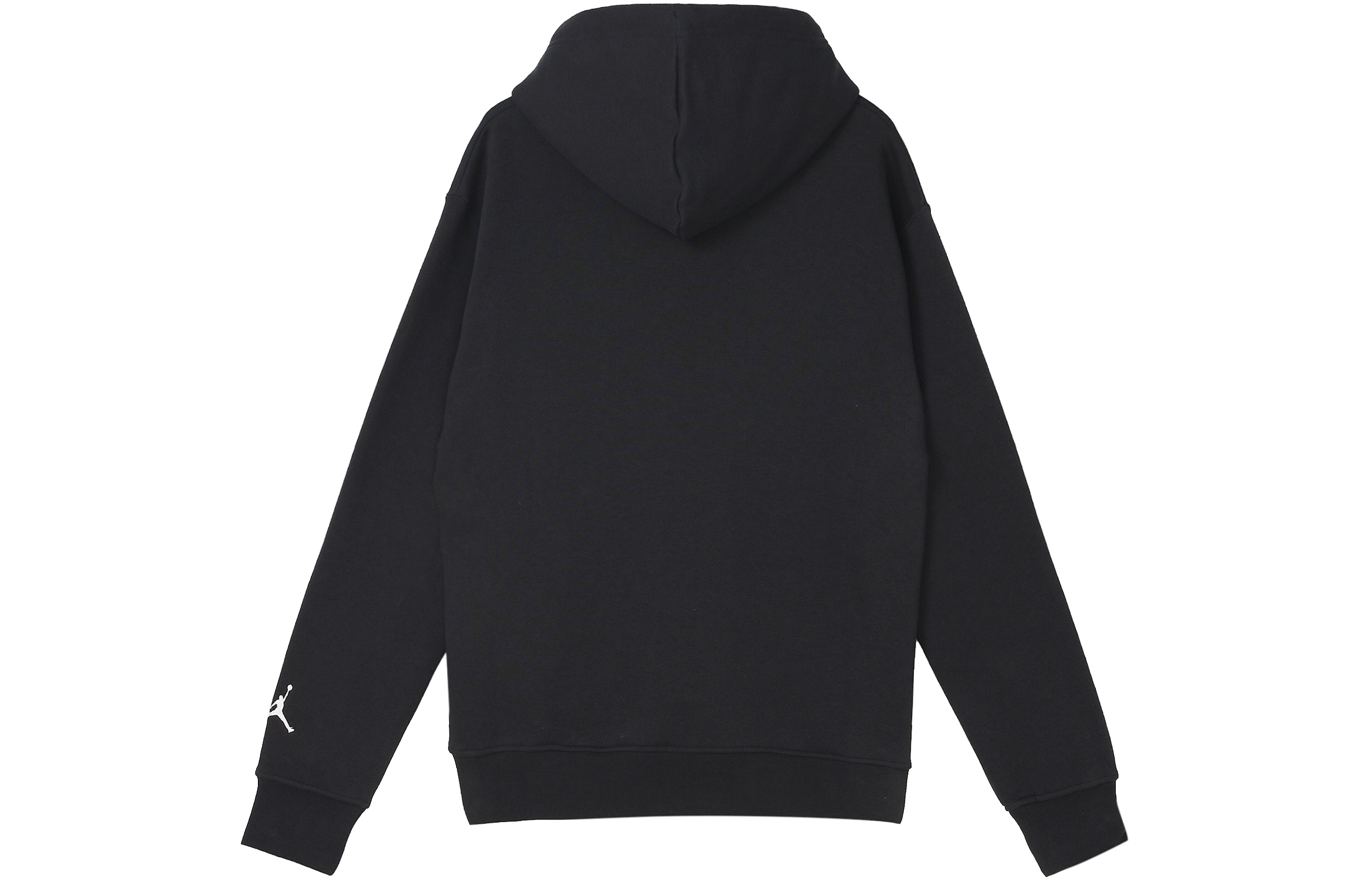 Jordan Printed Solid Color Pullover Hoodie Black Long Sleeve FD0569-010 圖 3