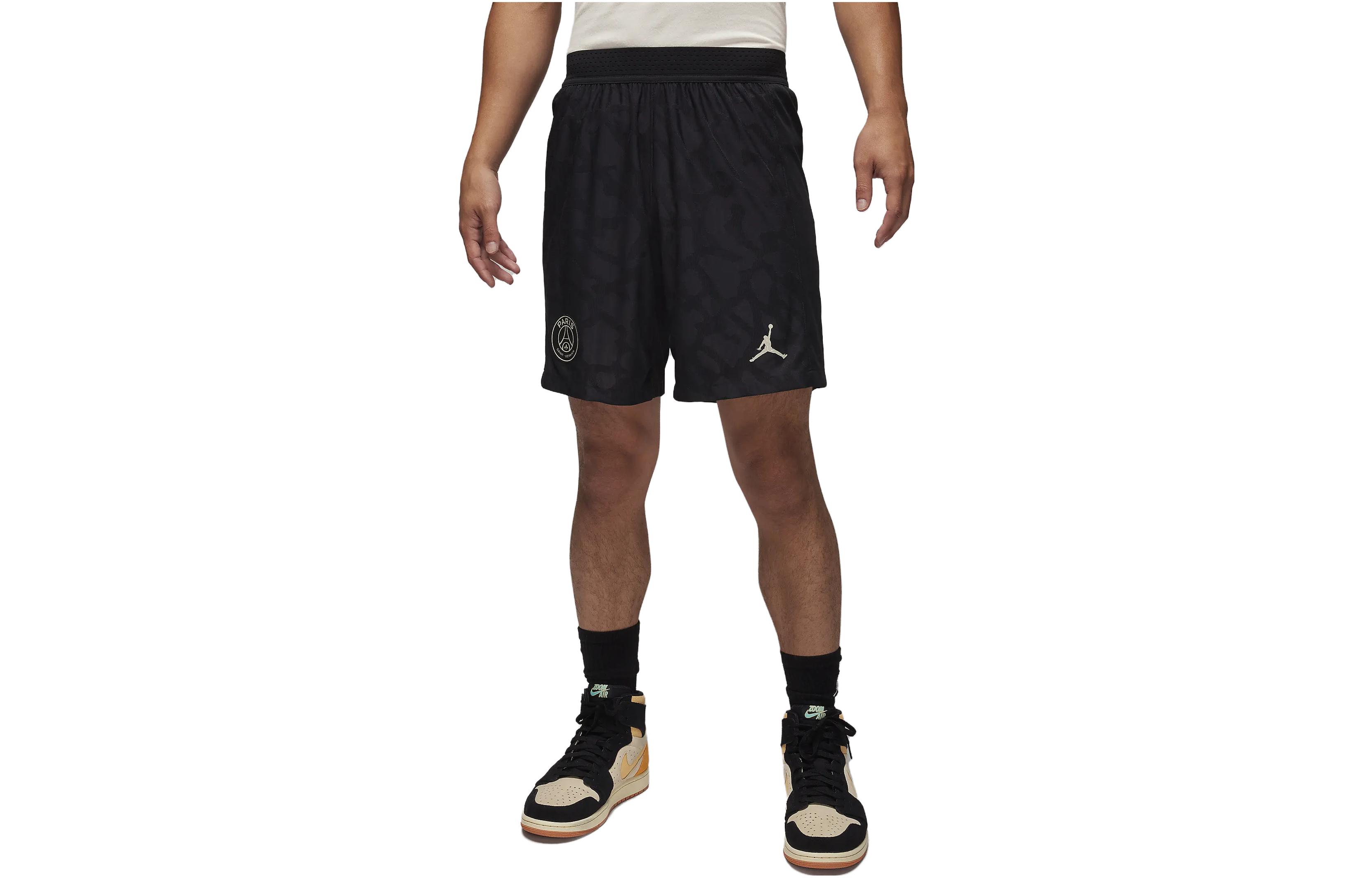 Jordan PSG 2023/24 Third Dri-Fit Adv Soccer Shorts Black Relaxed Fit. DX9769-010