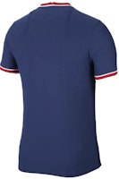 Jordan PSG 21/22 Jersey Latihan Biru Paris Saint-Germain Kaos Sepak Bola. CV7851-411 Lookbook Jordan PSG 21/22 Jersey Latihan Biru Paris Saint-Germain Kaos Sepak Bola. CV7851-411