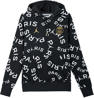 Sudadera con Capucha Negra Jordan PSG Estampado Completo Fleece Ajustada CV9955-010 Buy Sudadera con Capucha Negra Jordan PSG Estampado Completo Fleece Ajustada CV9955-010