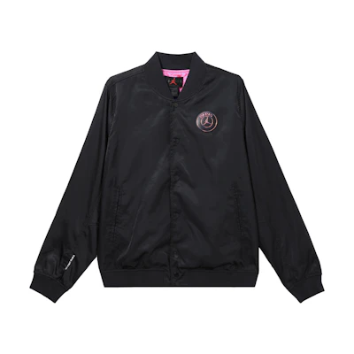 Jordan PSG Black Bomber Jacket - PSG Casual Sportswear CV3289-010