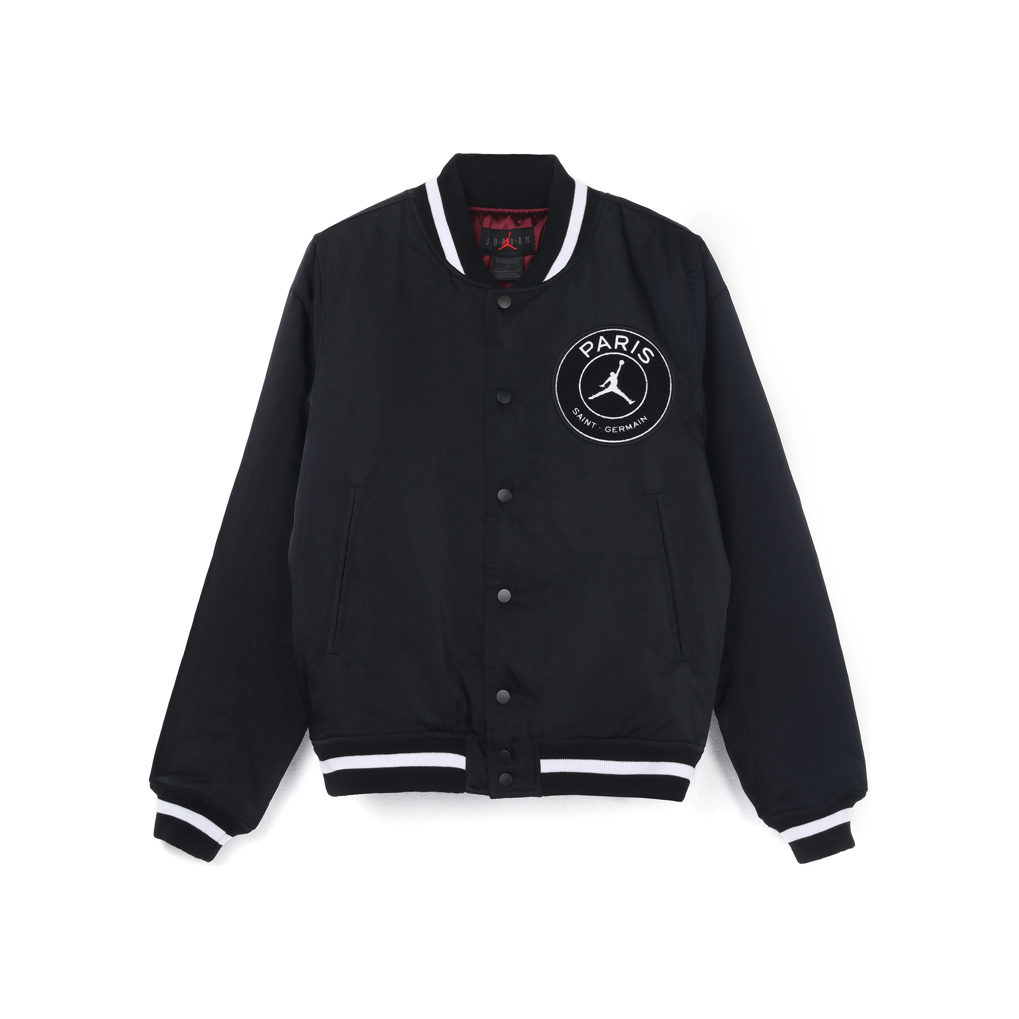 Order 乔丹巴黎圣日耳曼黑色休闲运动夹克 CK9666-010