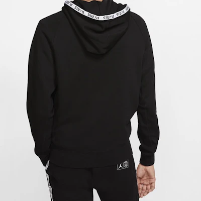 Jordan PSG Black Cat Paris Jaket Hoodie Zip Penuh Fleece Hitam BQ8347-010 Purchase Jordan PSG Black Cat Paris Jaket Hoodie Zip Penuh Fleece Hitam BQ8347-010