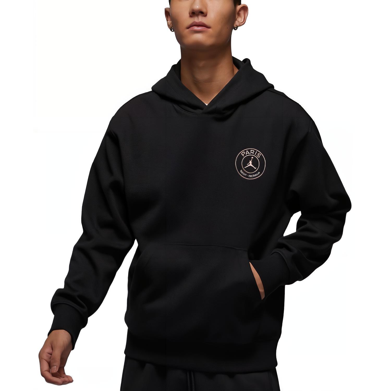 Jordan PSG Black Comfy Stylish Hoodie FV7731-045