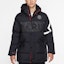 Purchase Jordan PSG Negra Chaqueta Invierno Acolchada Sudadera Deportes Fútbol. BQ8371-010