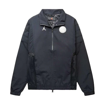 Jordan PSG Club Black Logo Track Jacket Casual Sportswear DM3090-010