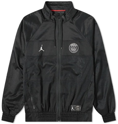 Jordan PSG Club Crest Solid Color Bomber Jacket Black BQ8370-010 Order Jordan PSG Club Crest Solid Color Bomber Jacket Black BQ8370-010