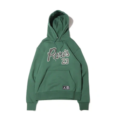 Jordan PSG Fleece Pullover Sweatshirt Noble Green Warm Athletic Wear DB6497-333