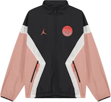 Jordan PSG FW24 Anthem Tri-Color Retro Track Jacket Rust Pink/Grey/White/Infrared FV7741-685 Jordan PSG FW24 Anthem Tri-Color Retro Track Jacket Rust Pink/Grey/White/Infrared FV7741-685