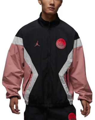 乔丹巴黎圣日耳曼FW24复古三色夹克 锈粉/灰/白/红外线 FV7741-685 Order 乔丹巴黎圣日耳曼FW24复古三色夹克 锈粉/灰/白/红外线 FV7741-685