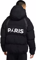 조던 PSG 로고 후드 패딩 재킷 블랙 윈터 파리 에디션 DB6495-010 Details for 조던 PSG 로고 후드 패딩 재킷 블랙 윈터 파리 에디션 DB6495-010