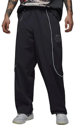 Jordan PSG Mid-Rise Casual Pants Comfortable Relaxed Fit Ribbed Design IF3800-018 Buy Jordan PSG Mid-Rise Casual Pants Comfortable Relaxed Fit Ribbed Design IF3800-018