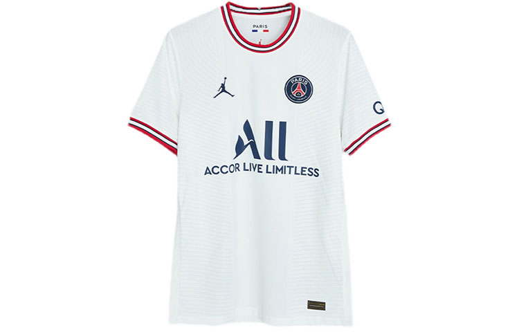 Jordan PSG Player Edition 21-22 Third Away Jersey White . DH7467-101