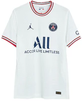 Jordan PSG Player Edition 21-22 Third Away Jersey White . DH7467-101 Jordan PSG Player Edition 21-22 Third Away Jersey White . DH7467-101