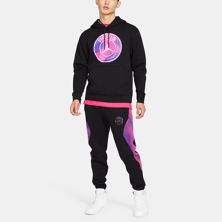Jordan PSG Printed Fleece Hoodie Men’s Black CZ0816-010 圖 5