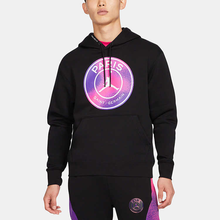 Jordan PSG Printed Fleece Hoodie Men’s Black CZ0816-010 圖 6