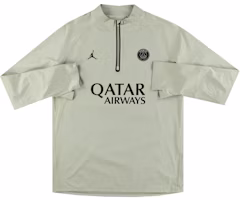 Jordan PSG Strike Elite Winter Warrior Half-Zip Beige Sweatshirt Mens DZ0506-231 Jordan PSG Strike Elite Winter Warrior Half-Zip Beige Sweatshirt Mens DZ0506-231