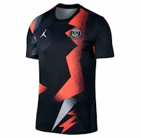Jordan PSG Training Crewneck Soccer Tee Black BV6100-011 Jordan PSG Training Crewneck Soccer Tee Black BV6100-011