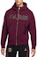 Shop Jordan PSG Zip-Up Rajutan Kardigan Maroon Hadiah CV9951-610