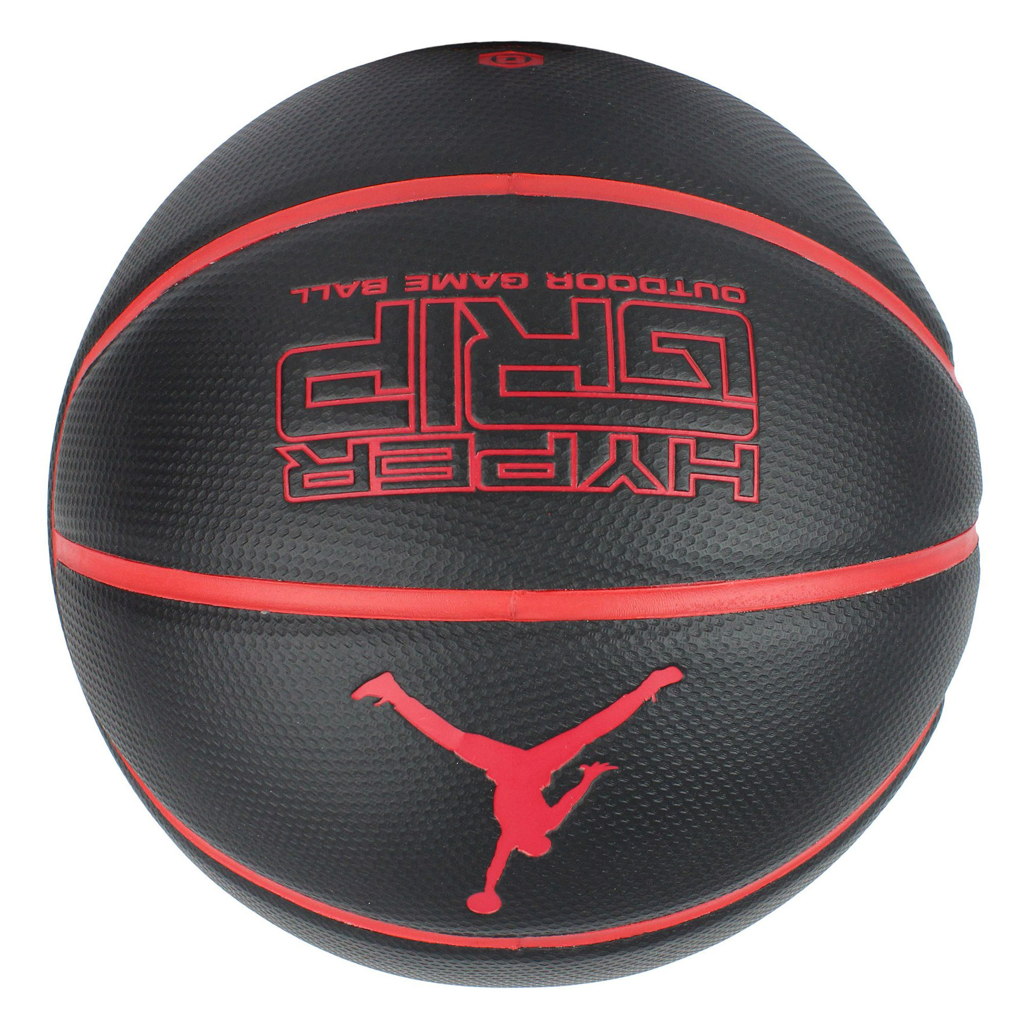 Details for Jordan PU Basketball Durable Black Red Size 7 Unisex Training Ball BB0622-075