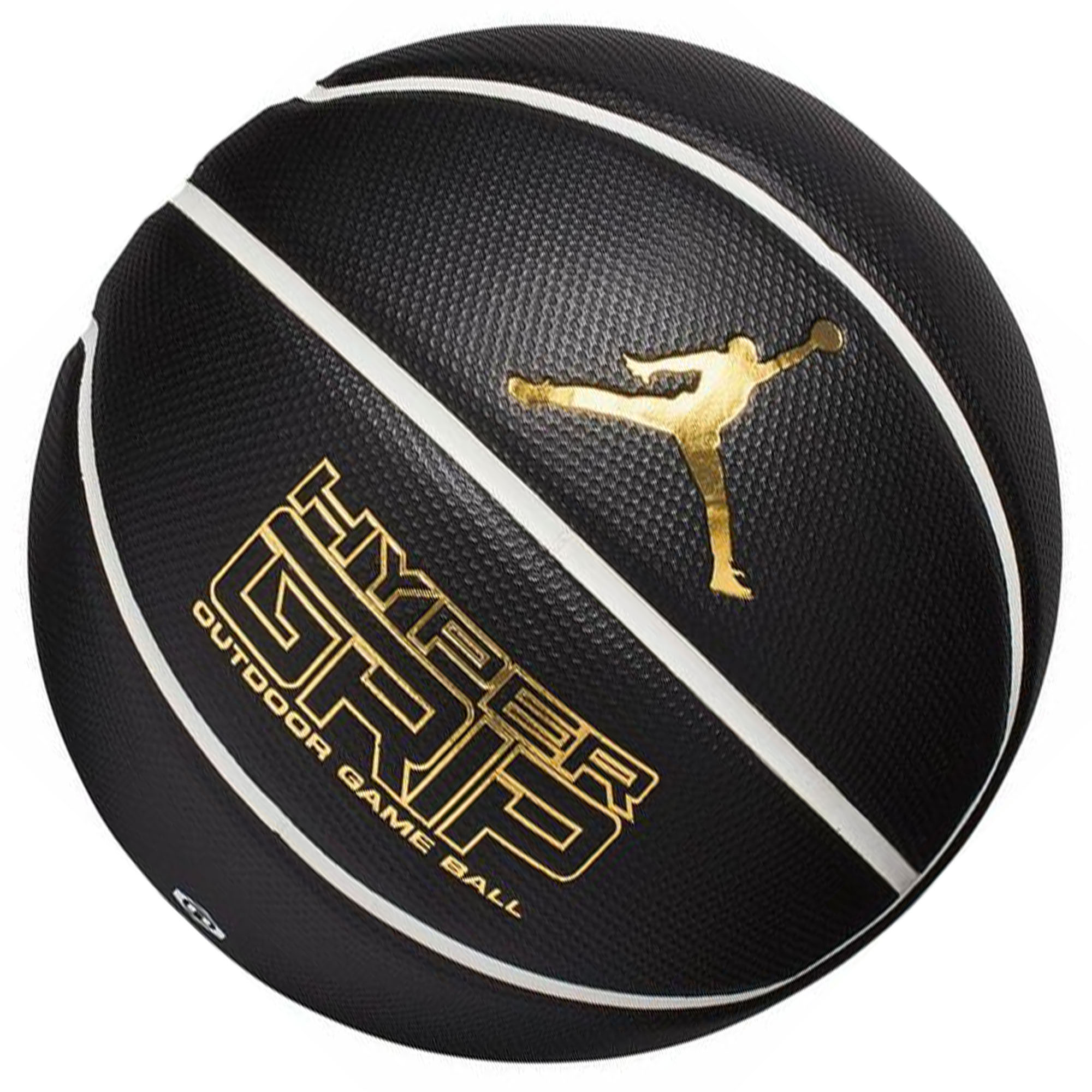 Shop Jordan PU Basketball Durable High Bounce Anti-Slip Black Size 7 Training Unisex BB0622-934