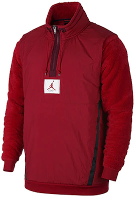 Jordan Pullover Fleece Jacket for Men in Red AH6256-687 Buy Jordan Pullover Fleece Jacket for Men in Red AH6256-687